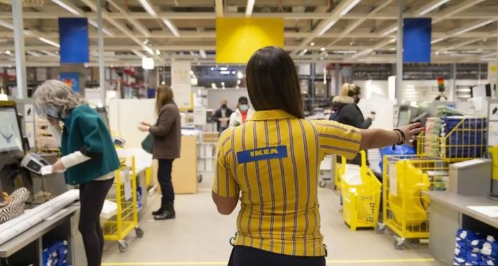 Megafonía EN54 Ikea Centro comercial Glories de Barcelona