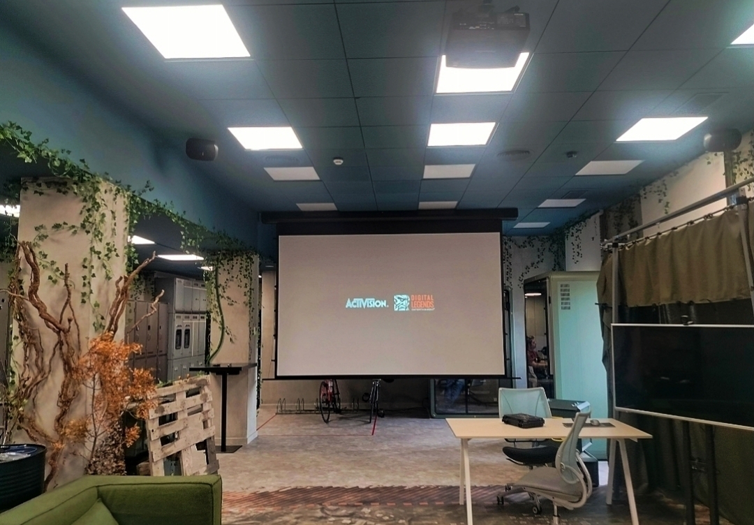 Proyección y Sonido para Retransmisión en Streaming